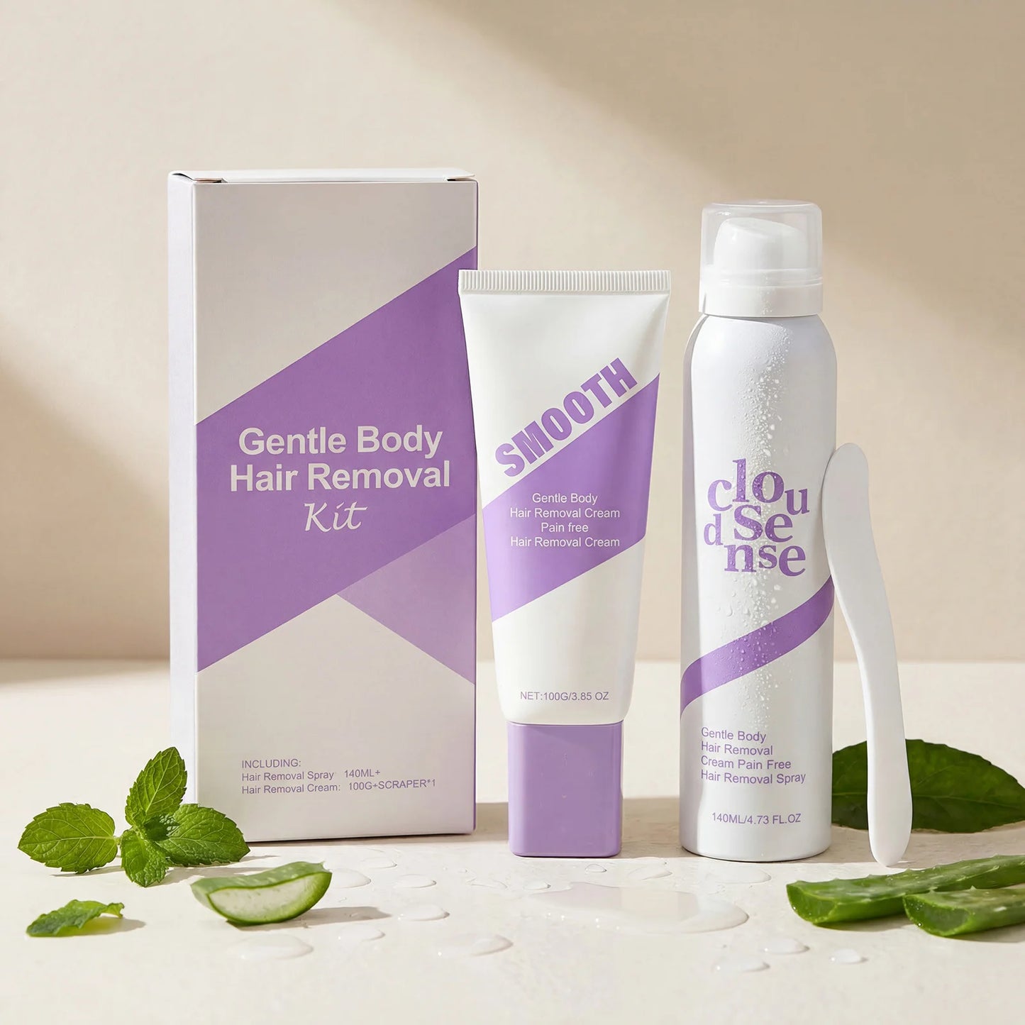 Gentle Body Hair Removal Set